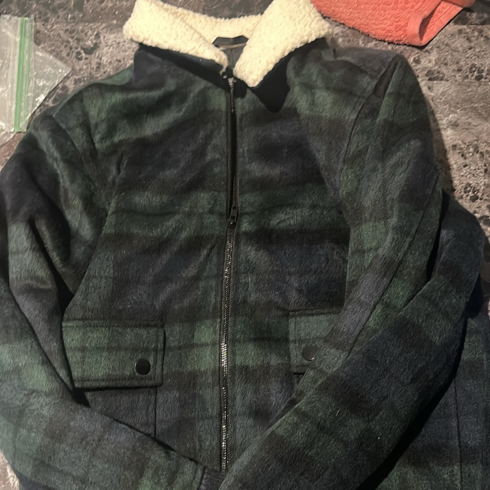 Old Navy plaid jacket